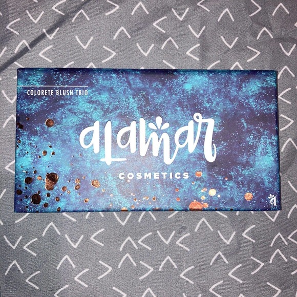 Alamar Colorete Blush Trio DARK-RICH Full Size 8g/0.28oz Deserted Oasis Candela - Picture 2 of 5